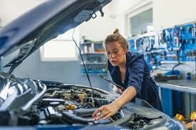 Repairing cars